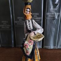 STATUETTA CERAMICA STELIO MOLA ARTIGIANATO SARDO
