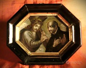 OLIO SU RAME "S. IGNAZIO DI LOYOLA" 1600–sec. XVII
