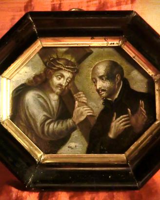 OLIO SU RAME "S. IGNAZIO DI LOYOLA" 1600–sec. XVII