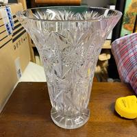 Vaso in cristallo di Bohemia anni 50'