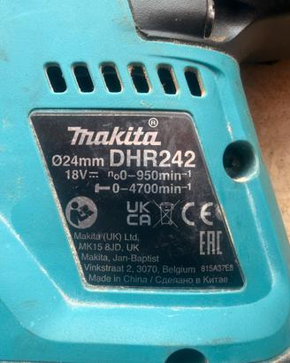 Tassellatore / demolitore  leggero Makita DHR242
