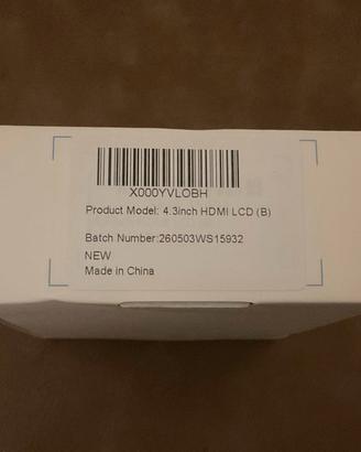 Monitor 4.3 pollici per Raspberry Pi 