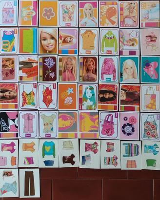 Lotto 76 Stickers Barbie Mattel - 2005 figurine