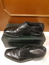 Scarpe pelle nera uomo Campanile