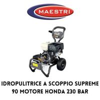 Idropulitrice a scoppio motore honda 230 bar