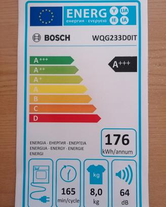 asciugatrice Bosch WQG233D0IT - pezzi di ricambio