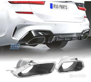 TERMINALI SCARICO BMW G20 G21 19- LOOK M PERFORMAN