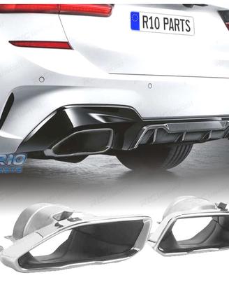 TERMINALI SCARICO BMW G20 G21 19- LOOK M PERFORMAN