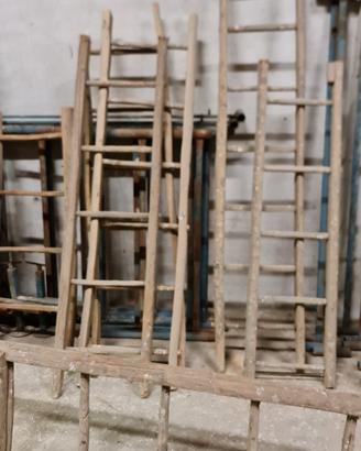 scalette in legno da arredamento