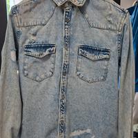 camicia jeans uomo