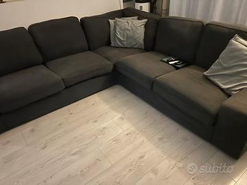 Divano angolare kivik in tessuto