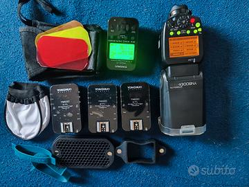 Flash YONGNUO YN600EX-RT +KIT RICETRASMETTITORE