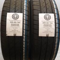 2 GOMME 205 65 16C BRIDGESTONE A67479