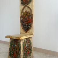 Sedia / comodino Etnico