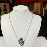 collana sacro cuore di Gesù in argento 925