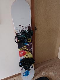 Tavola Snowboard Elan 160 con attacchi e sacca