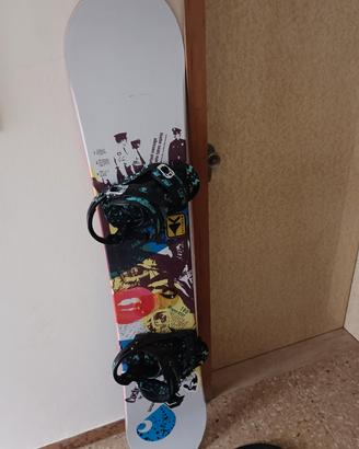 Tavola Snowboard Elan 160 con attacchi e sacca