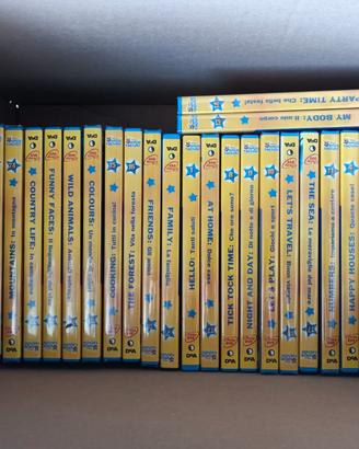 Mega lotto Disney English:26 DVD Sigillati + Libri