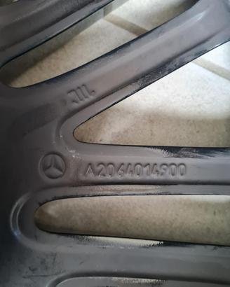 1 Cerchi da 18' in Lega - Mercedes Benz - C Class 