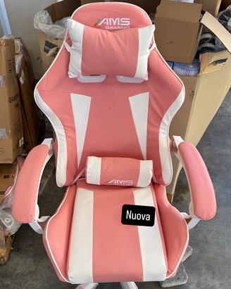 Sedia gaming nuova mai usata ams gaming