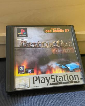 Destruction Derby PS1 PSX Sony Playstation