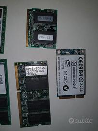 Memoria Ram varie più scheda wi.fi