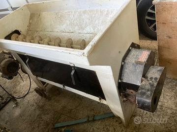 Deraspatrice industriale e torchio ad aria