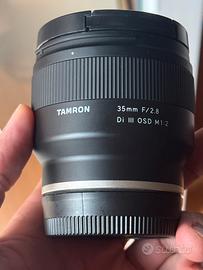 Obbietivo Tamron 35mm 2.8 E mount Sony full frame