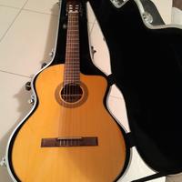 Chitarra acustica elettrica