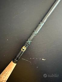 Canna da Mosca Telescopica Barone Black Silver