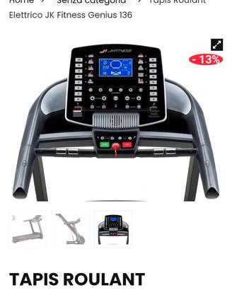 Attrezzatura da  palestra e Tapis  roulant JK
