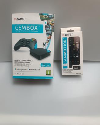EMTEC Gembox: Console Giochi Android
+ Telecomando