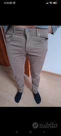 Pantaloni uomo nuovi Gaudi, marrone/tortora, L