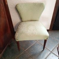 2 poltroncine in stoffa