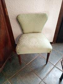 2 poltroncine in stoffa