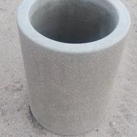 cestino gettacarte in cemento