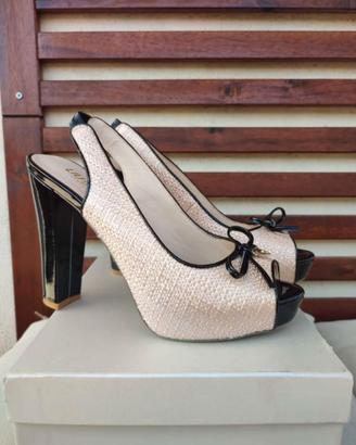 Sandalo elegante open toe tacco Liu Jo taglia 39