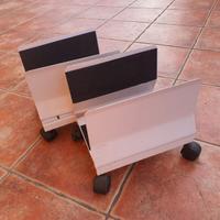 Carrello porta PC con ruote