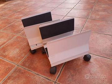 Carrello porta PC con ruote