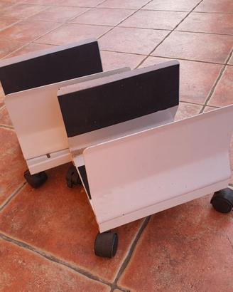 Carrello porta PC con ruote