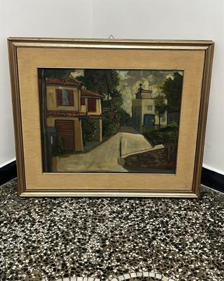 Quadro con cornice in legno