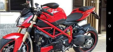 Ducati streetfingter 849 anno settembre 2015