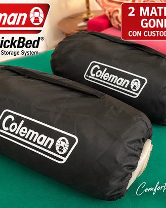 2 materassini gonfiabili Coleman Twin Quickbed