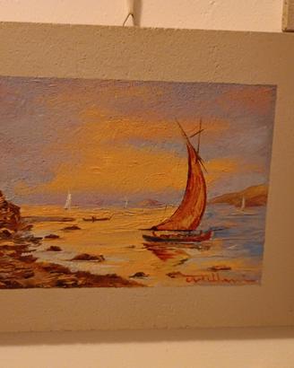 Set di quadri con mare