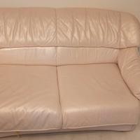 Divano letto in pelle 2 posti By Natuzzi