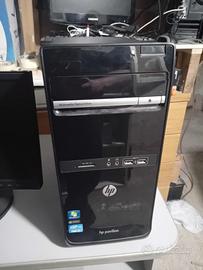 PC07 hp p6-2412 + monitor hp 17" + casse audio