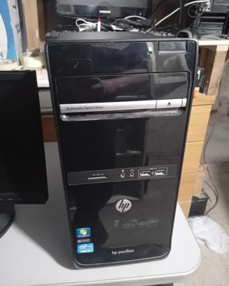 PC07 hp p6-2412 + monitor hp 17" + casse audio