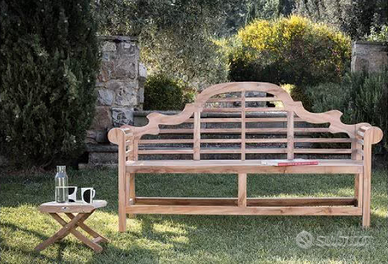 Panca da giardino Vittoria 195 x P.64 x H. 45.