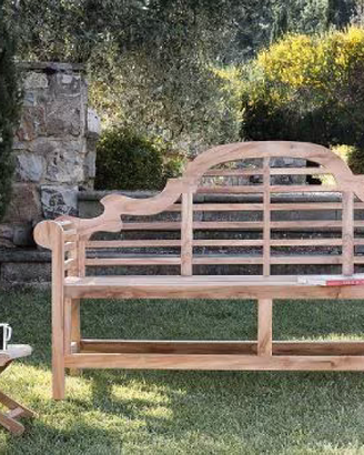 Panca da giardino Vittoria 195 x P.64 x H. 45.