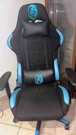 Sedia da gaming Livorno max 110kg